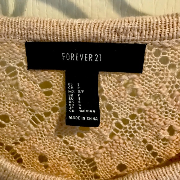 Knit poncho with fringe - Picture 3 of 4